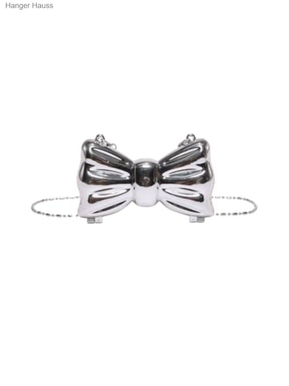 Mini Bow Shaped Clutch Evening Bag Flap Closure Cocktail Party Purse